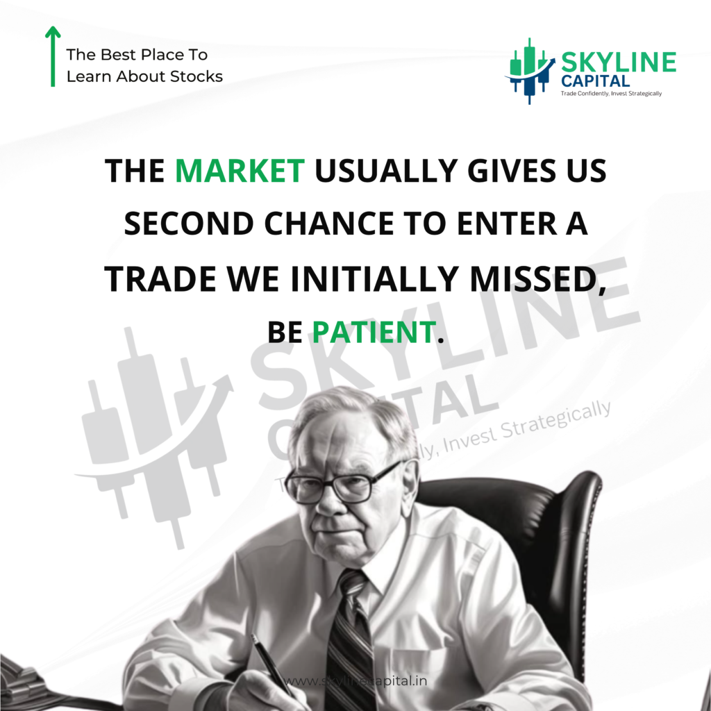The Market Always Gives a Second Chance – Patience is Key